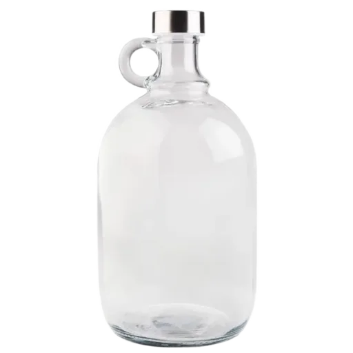 A 2l glass bottle that is very beautiful and aesthetic. Perfect for a coffee or tea corner to mix coffee water or tea brewing water. Buy now in our web shop.