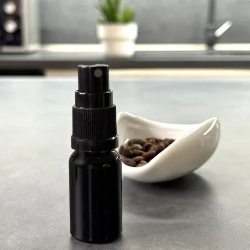 RDT water spray bottle for static reduction in coffee grinding